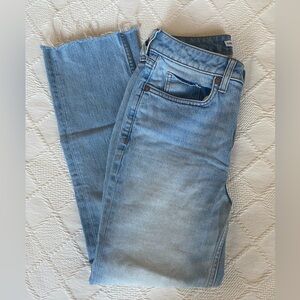 Elizabeth and James Light Blue Vintage Straight Jeans